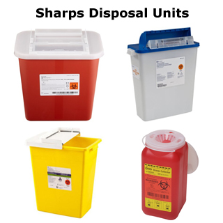 Sharps Disposal Units