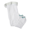 Medline EMS Thigh-High Anti-Embolism Stockings, White, X-Large, 6 PR/BX MEDMDS160884